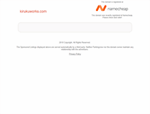 Tablet Screenshot of kirukuworks.com